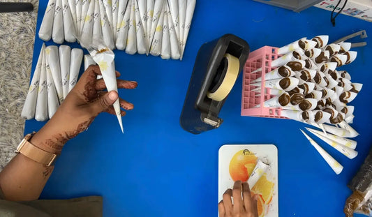 Cône-de-Henné-Main Tiitoune art