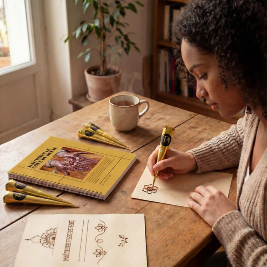 LIVRET - Maîtriser le cône de henné - tiitouneart